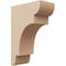 Ekena Millwork 5"W x 10"D x 15"H Classic New Brighton Rough Cedar Woodgrain TimberThane Corbel, Primed Tan CORUR05X10X15NEBRCPR - alternate 1